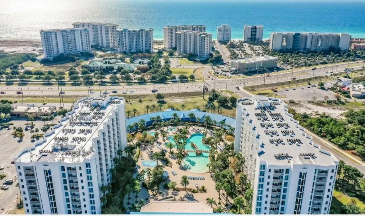 Peace Of Paradise The Palms Resort Condo Sleep 6 Across From Beach 德斯廷 度假居